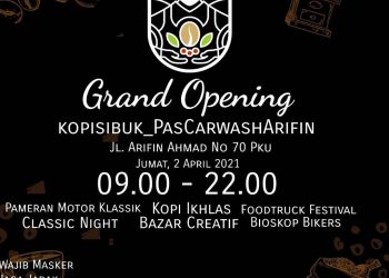 Kopi Sibuk : Undang Grand Opening Jumat 2 April 2021