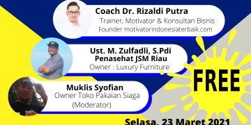 Salasa NGOBi : Pekan ini Bersama Motivator Terbaik Indonesia