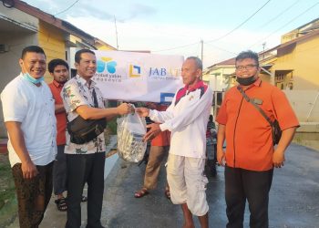 JAPNAS Riau Salurkan Bantu Warga Banjir Melalui LAZISMU Pekanbaru