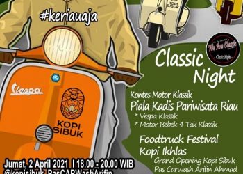 KOPI SIBUK Gelar Classic Night Jumat 2 April 2021