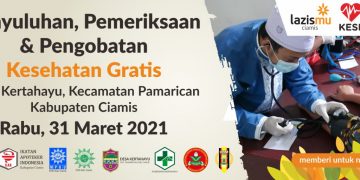 LAZISMU Kabupaten Ciamis Gelar Peduli Kesehatan Untuk Warga Desa Kertahayu