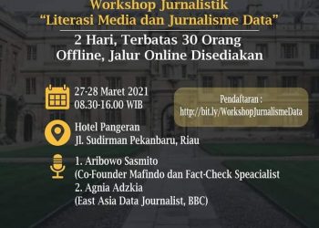 Demi Masa Institute : Taja Workshop Jurnalistik 27-28 Maret 2021