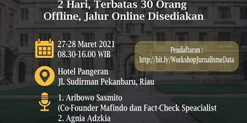 Demi Masa Institute : Taja Workshop Jurnalistik 27-28 Maret 2021