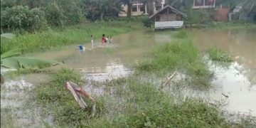 Tanah Kelahiran Bang Mentri Sandiaga Uno Tak Luput dari Banjir
