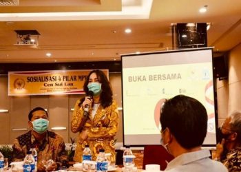 Serap Aspirasi, Anggota DPR RI Cen Sui Lan Berbuka Puasa dengan DPD ASITA Kepri