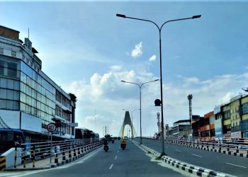 Akses Melewati Jembatan Siak 4 Sudah di Buka, Warga Masih Alami Banjir