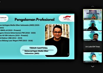 Teguh Santosa : JMSI Lahir, Wujud Komitmen Menciptakan Ekosistem Pers yang Sehat