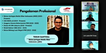 Teguh Santosa : JMSI Lahir, Wujud Komitmen Menciptakan Ekosistem Pers yang Sehat