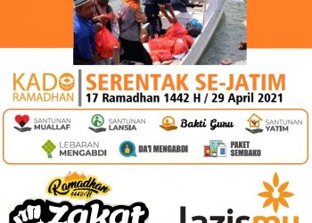 LAZISMU Jawa Timur Serentak Salurkan 10.058 Paket Kado Ramadhan di 30 Titik se-JATIM