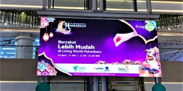 LAZISMU Pekanbaru Hadir di Living World untuk Mempermudah Donatur Ber-ZIS