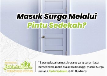 Masuk Syurga Melalui Pintu Sedekah?