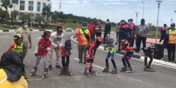 KONI Kota Pekanbaru : Berharap Cabor Sepatu Roda masuk Eksebisi atau Peserta Penuh POPROV 2022 di Kuansing