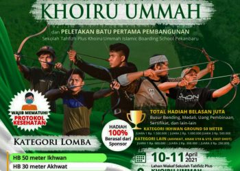 Qodarullah Batal Peletakan Batu Pertama Pondok Tahfidz Khoirul Ummah oleh Ustadz Abdul Somad, Panitia Hadirkan Liga Memanah Khoiru Ummah