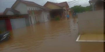 Perumahan Fauzan Asri Banjir Lagi, BPBD sudah Turun