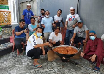 PW DMI Riau Apresiasi Warga GTU Rutin Makan Kambing Selama Ramadhan