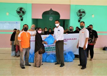 Bank Mega Syariah Salurkan Zakat Melalui LAZISMU Pekanbaru