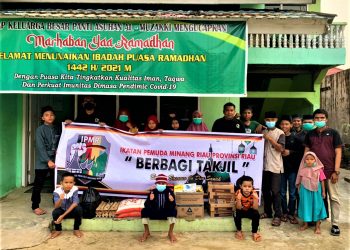IPMR Provinsi Riau : Program Berbagi Ramadhan di Dua Panti Asuhan