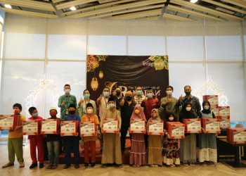 Sinergi Living World dengan LAZISMU Pekanbaru Berkelanjutan Setelah Ramadhan