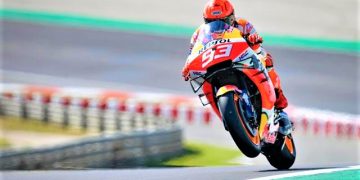 Hasil Latihan Bebas 3 MotoGP Prancis 2021: Marc Marquez Tercepat, Valentino Rossi Tercecer