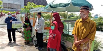 Pegadaian Salurkan 10 Gerobak Sepeda ke Mustahiq Binaan Laznas Dewan Dakwah Riau