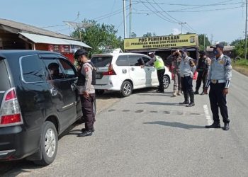 Cegah Pemudik, POLDA RIAU Siapkan 58 Pos Pengamanan dan Penyekatan