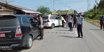 Cegah Pemudik, POLDA RIAU Siapkan 58 Pos Pengamanan dan Penyekatan