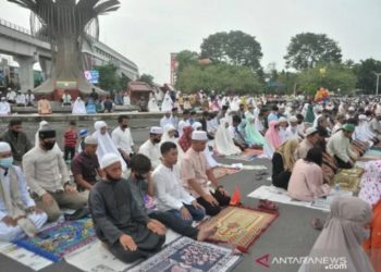 Hanya 30 Kelurahan di Palembang boleh Sholat Eid di Masjid, Berikut ini Nama-nama Kelurahannya