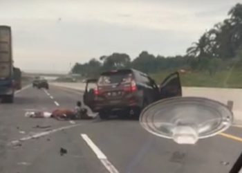 Kecelakaan di Tol Permai yang dua Orang Tewaskan