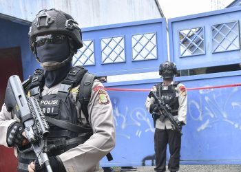 Densus 88 Tangkap 13 Terduga Teroris di Riau