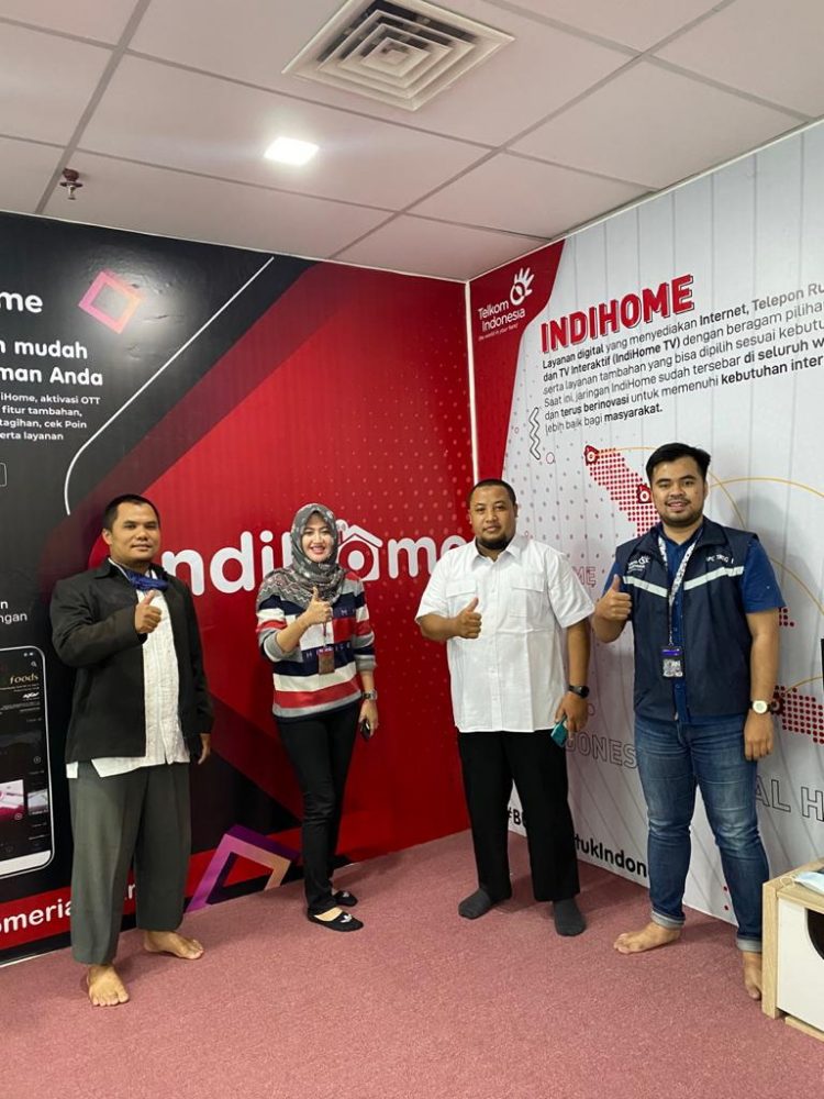 Digitalisasi Masjid, DMI Riau Silaturrahim ke Telkom
