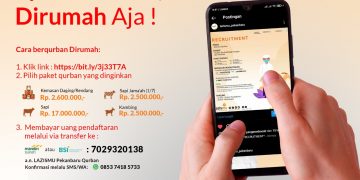 Dari Rumah juga Bisa Berqurban