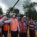 Bupati Zukri Lakukan Pemancangan Tiang Perdana Jembatan Tambak Senilai Rp.23,5 Milyar