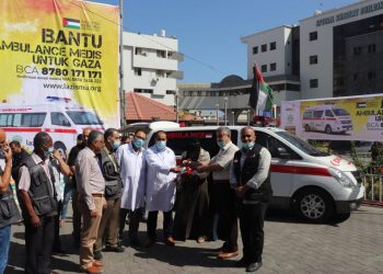 Ambulance LAZISMU Telah Siap di Jalur Gaza Palestina
