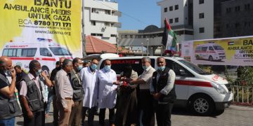 Ambulance LAZISMU Telah Siap di Jalur Gaza Palestina