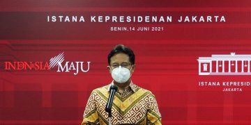 Didukung TNI dan Polri, Pemerintah Targetkan Satu Juta Vaksinasi Per Hari