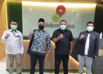 Semangat Kolaborasi, PW DMI Riau Silaturrahahim ke SKK Migas dan Baznas Riau