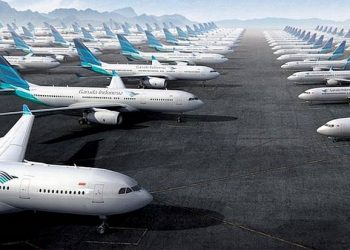 Gimana Gak Bangkrut, Biaya Sewa Pesawat Garuda Termahal di Dunia