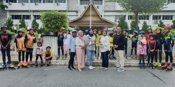 Klub Sepatu Roda Bina Muda Pekanbaru jadi Penelitian Mahasiswa UIR