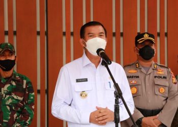 Masuk Kriteria PPKM level IV Penyebaran COVID-19, Walikota Pekanbaru Sosialisasikan SE Walikota Pekanbaru Nomor 15/SE/SATGAS/2021