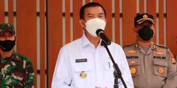 Masuk Kriteria PPKM level IV Penyebaran COVID-19, Walikota Pekanbaru Sosialisasikan SE Walikota Pekanbaru Nomor 15/SE/SATGAS/2021