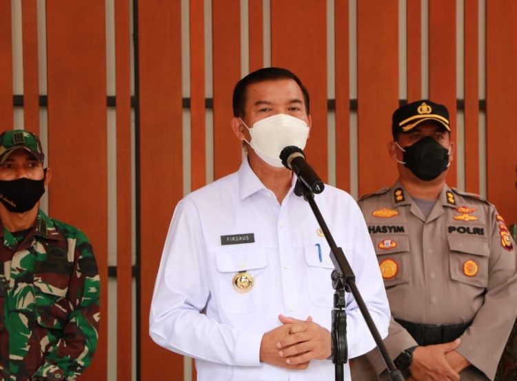 Masuk Kriteria PPKM level IV Penyebaran COVID-19, Walikota Pekanbaru Sosialisasikan SE Walikota Pekanbaru Nomor 15/SE/SATGAS/2021
