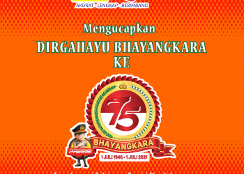 Dirgahayu Bhayangkara ke 75 Tahun