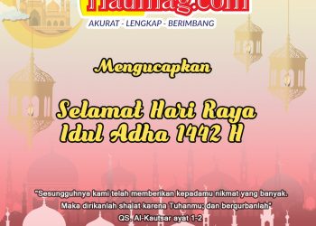 Keluarga Besar riaumag.com Mengucapkan Selamat Hari Raya Idul Adha 1442 H