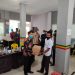 Bupati Rohil Afrizal Dampingi Gubri Serahkan Bantuan 10 Unit Mesin kapal Nelayan