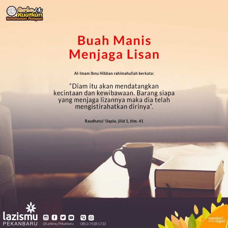 Buah Manis Dari Menjaga Lisan
