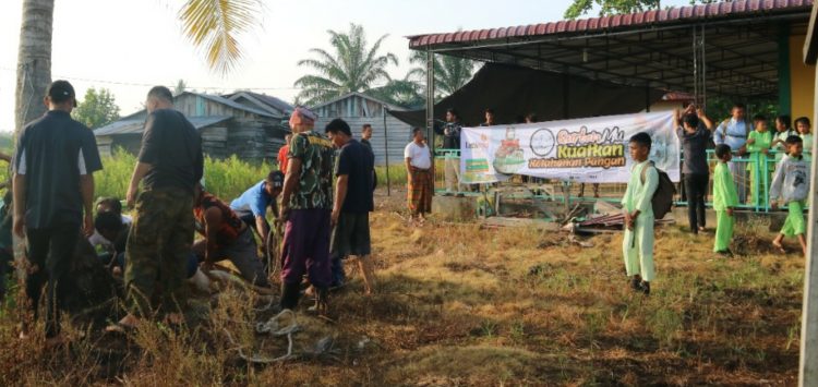 LAZISMU Pekanbaru Salurkan Qurban ke Pelosok