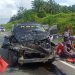 Dua Hari Kecelakaan Beruntun di Tol Permai, Satu Terbalik Satu Lagi Rusak Berat