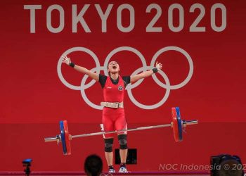 Presiden Joko Widodo ke Windy Cantika Sang Pemenang Medali Pertama Indonesia di Olimpiade Tokyo 2020: Selamat!