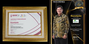 Dirut Pegadaian Kuswiyoto Raih 2 Penghargaan CEO 2021