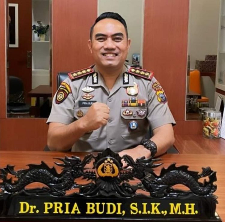 Putra Pekanbaru, Kombes Pria Budi Jabat Kapolresta Pekanbaru